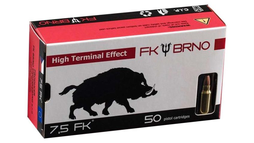 FK Brno US Fkammof950 F9 Defense 7.5 FK 101 GR Copper Flat Nose (Cfn) 50 Per Box/ 10 CS FK-AMMOF9-50