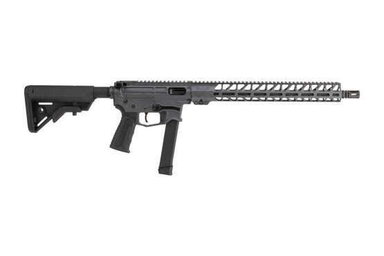 Battle Arms Development Billet Xiphos 9 AR Rifle – Combat Grey  9Mm  16" Barrel  15" M-Lok Free-Float Rail  Ambi Charging Handle  Nickel Teflon Trigger  B5 Bravo Stock XIPHOS-001