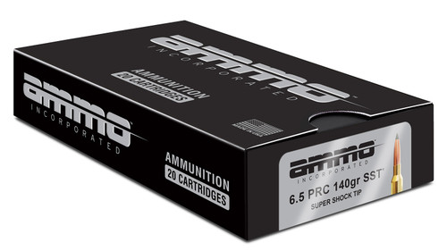 Ammo Inc 65Prc140ssa20 Signature Personal Defense 6.5 Prc 140 GR Super Shock Tip (Sst) 20 Per Box/ 10 CS