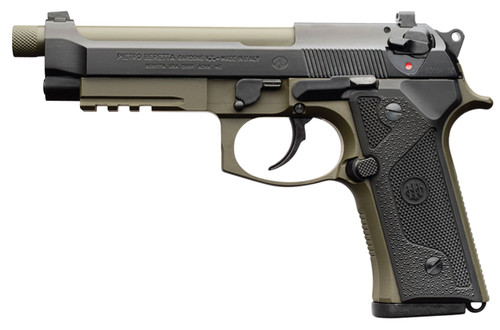 Beretta M9a3 9Mm Blk/Grn 5" 10+1 Sfty J92M9A32