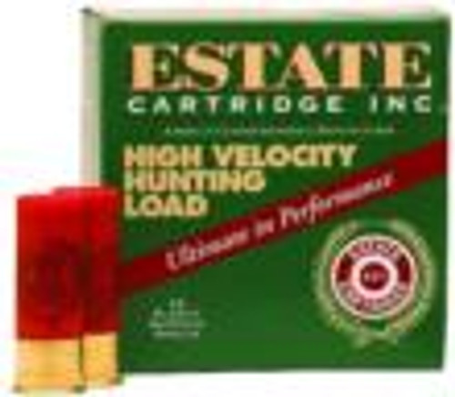 Estate Buckshot 12Ga 2 3/4" 9 Pellet 00 250 Round Case HV12BK25 00 CASE