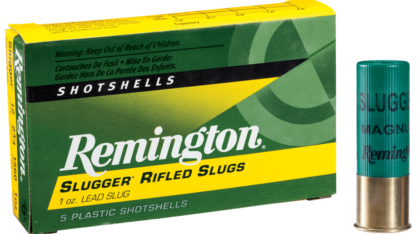 Remington Slugger Rifled Slug Shotshells – 12 Gauge – 2.75