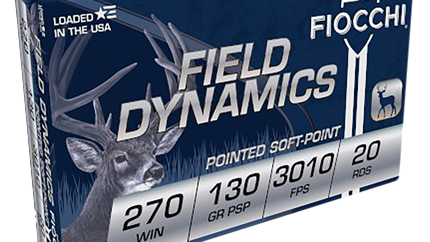 Fiocchi Shooting Dynamics .270 Winchester 130 Grain Centerfire Rifle Ammo