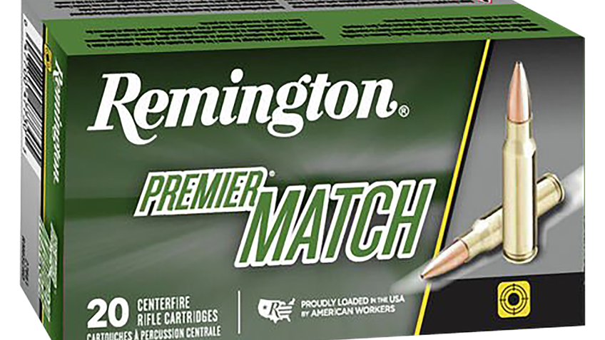 Remington Premier Match .300 AAC Blackout 125 Grain Centerfire Rifle Ammo