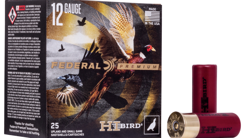 Federal Premium Hi-Bird 12-Ga. Shotshells – 12-Gauge – #6 Shot – 2.75