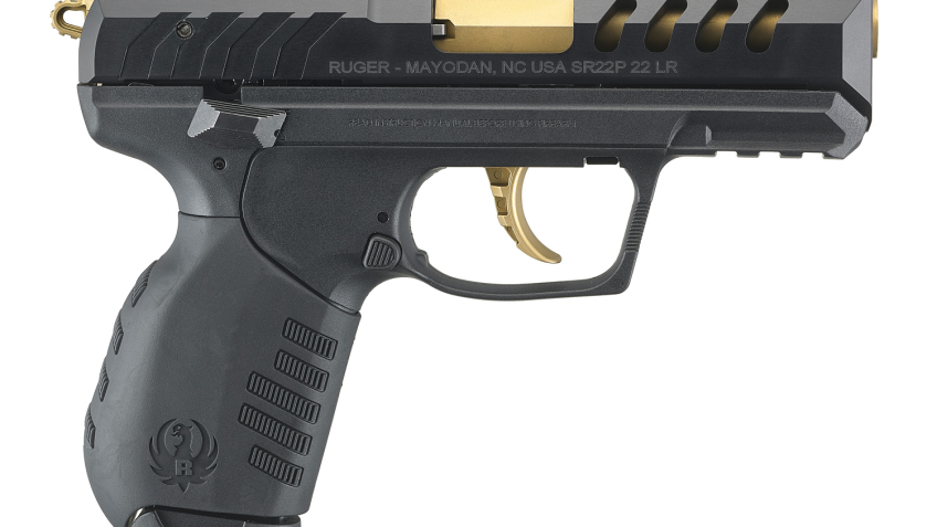 Ruger SR22 Semi-Auto Rimfire Pistol with Vented Slide