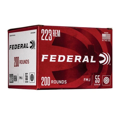 Federal American Eagle 223Rem 55Gr L/O 200/2 BP223BL200