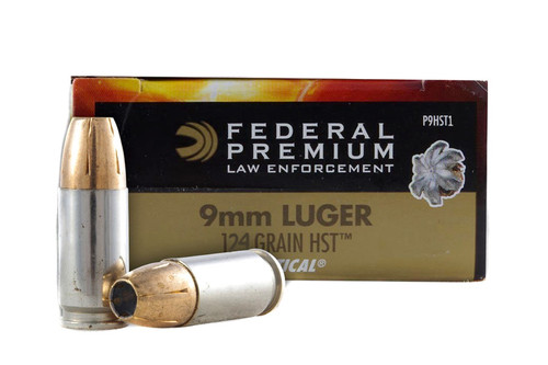 Federal Premium Ammunition Premium 9Mm Luger Hst Jhp FEDEP9HST1CS