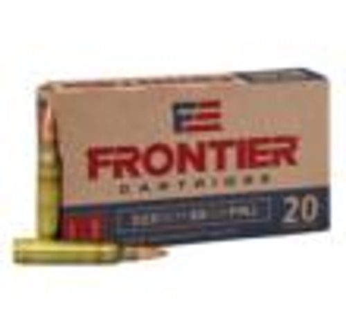 Hornady Frontier Rifle Ammunition XM193 5.56mm NATO 55 GR FMJ 3240 fps 500/ct Case FR200BK