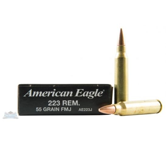 Federal American Eagle 223Rem 55Gr Fmj BT 20/25 AE223F