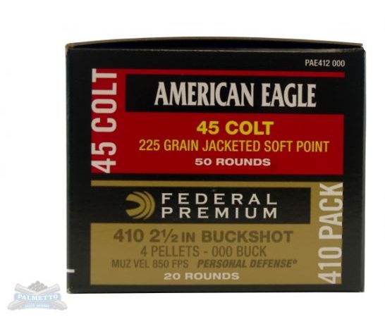 Federal 45Lc 410Ga Handgun 2.5 000 (50) 225Gr SP 029465029364