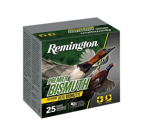 Remington Ammunition R20509 Premier Bismuth 20 Gauge 2.75" 7/8 OZ 5 Shot 25 Bx/10 CS