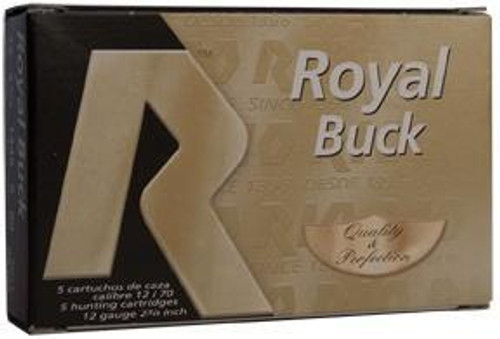 Rio Royal Buck 12 GA 2 3/4"  9 Plts #00 1345 Fps – 5/Box RB12905