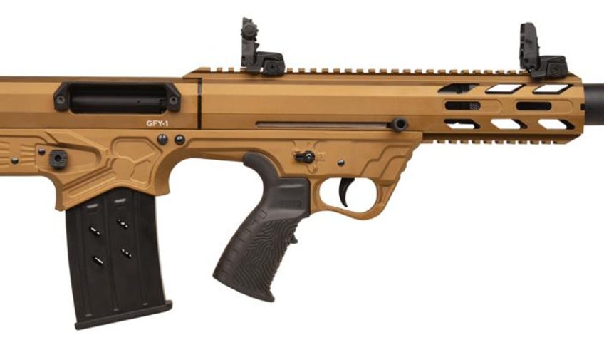 GForce Arms GFY-1 Bullpup, Semi-automatic, 12 Gauge, 18.5″ Barrel, Burnt Bronze, 5+1 Rounds