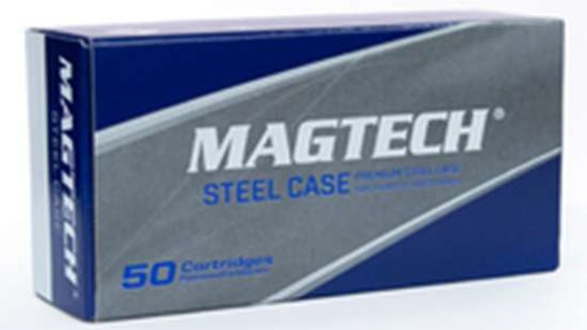 MagTech Steel Case 9mm 115 Grain 50-Rounds FMJ