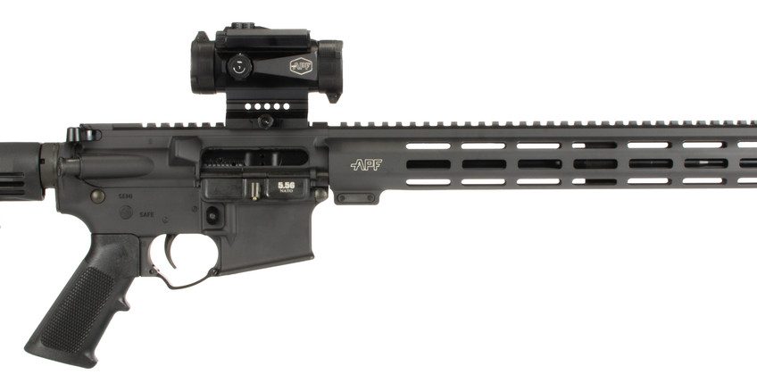 Alex Pro Firearms Guardian 5.56 Blk 16 Mlok M4 30Rd Optics RI282OP