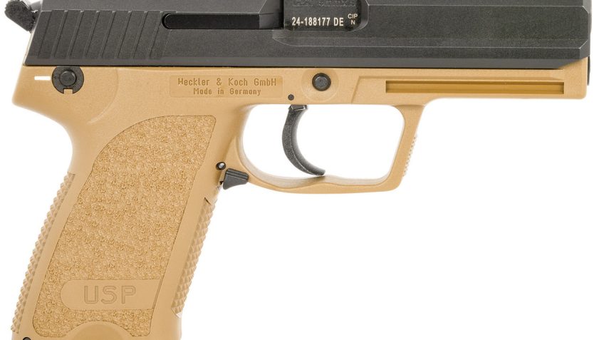 Heckler and Koch USP V1 Flat Dark Earth 9mm 4.8″ Barrel 15-Rounds