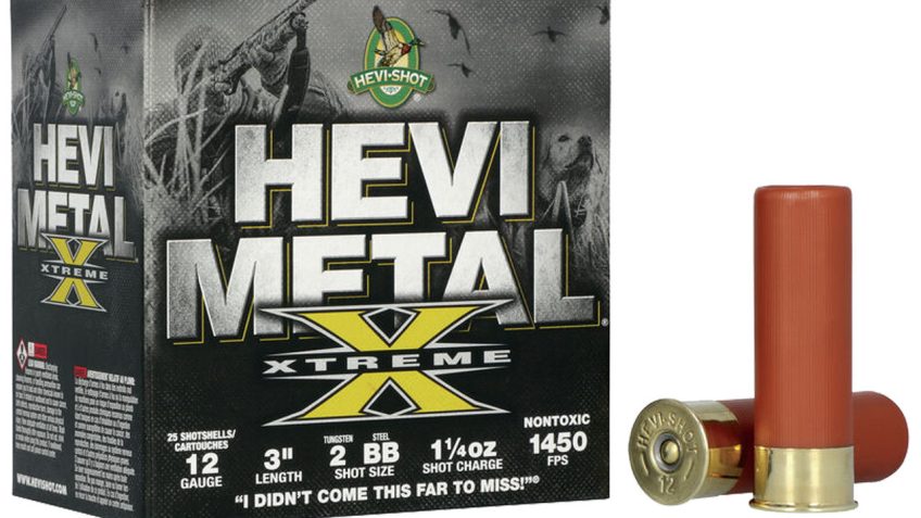 Hevi-Shot Hs38188   12 Gauge 3" BB Shot 25 Per Box 10 CS