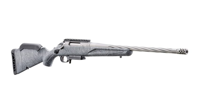 Ruger American Gen 2 Grey .243 Win 20″ Threaded Barrel W/ Brake 3-Rounds