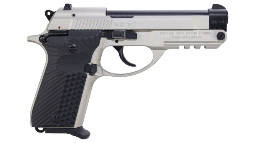 EAA Corp Girsan MC14 “Shimmering Silver” .380 ACP 4.25″ Barrel 13-Rounds