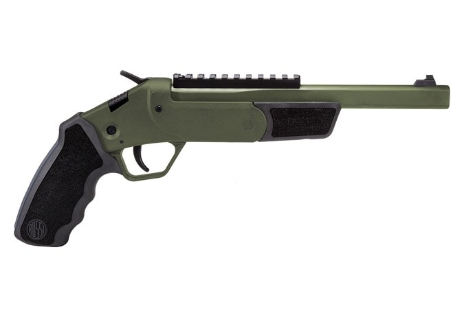 Rossi Brawler 410/45LC 9" Single Shot Pistol, OD Green – SSPB9-T