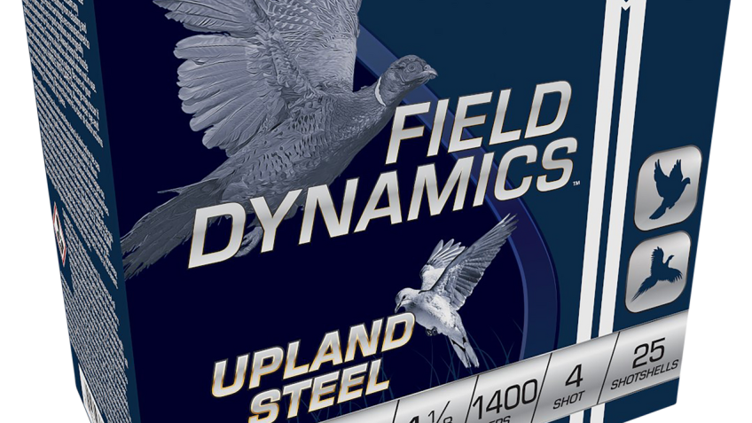 Fiocchi Field Dynamics Upland Steel 12 GA #4 Shot 1-1/8 oz 25-Rounds 2.75″