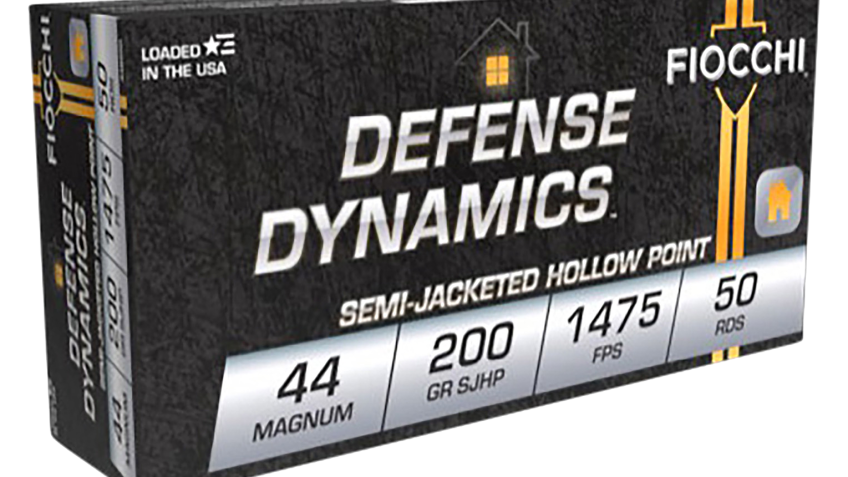 Fiocchi Shooting Dynamics .44 Rem Mag 200 Grain Handgun Ammo