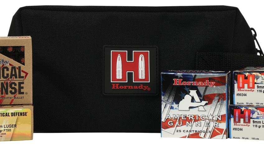 Hornady American Defense 9mm Luger 115 Grain XTP/FTX Handgun Ammo Combo