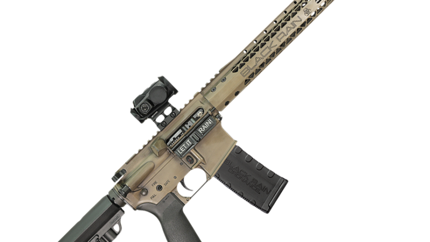 Black Rain Ordnance Spec 15 with Burris RT-1 Optic Package