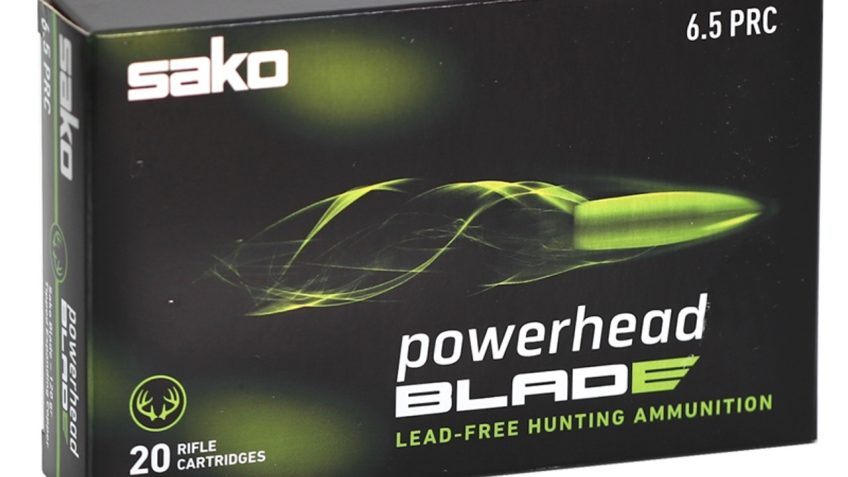 Sako PowerHead Blade Brass 6.5 PRC 120 Grain 20-Rounds