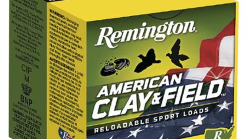 Remington American Clay & Field Sport 12 GA, 2-3/4in. 1-1/8oz. #8 Shot – 250 Rounds [MPN: 20346]