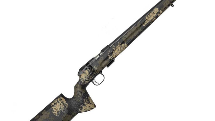 CZ USA 457 Varmint Precision Trainer 22 Long Rifle 16.5" 5+1 Camo Black Bolt Action Rifle