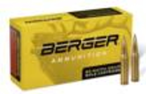 BERGER 308 Winchester 185gr Juggernaut Target Match Grade Ammunition 20 RNDS