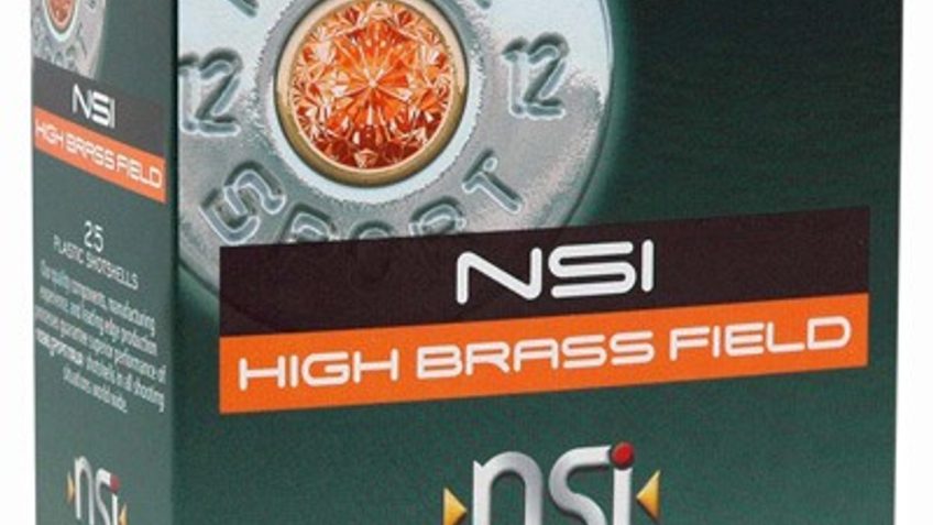 Nobel Sport High Brass Field 12 GA, 2-3/4in. 1-1/4oz. #5 Shot – 25 Rounds [MPN: 9471235]