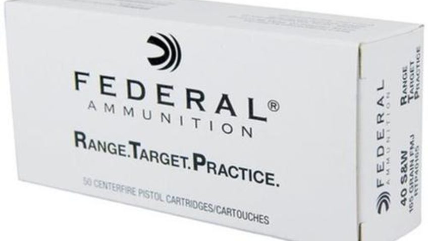 Federal Range And Target, Fed Rtp40165    40         165 Fmj  Rngtrt 50/box