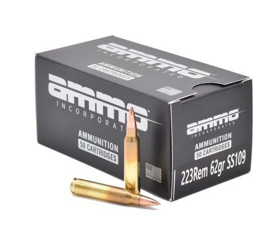 AMMO INC IGNATURE .223 REM, 62gr, FMJ – 50 rounds