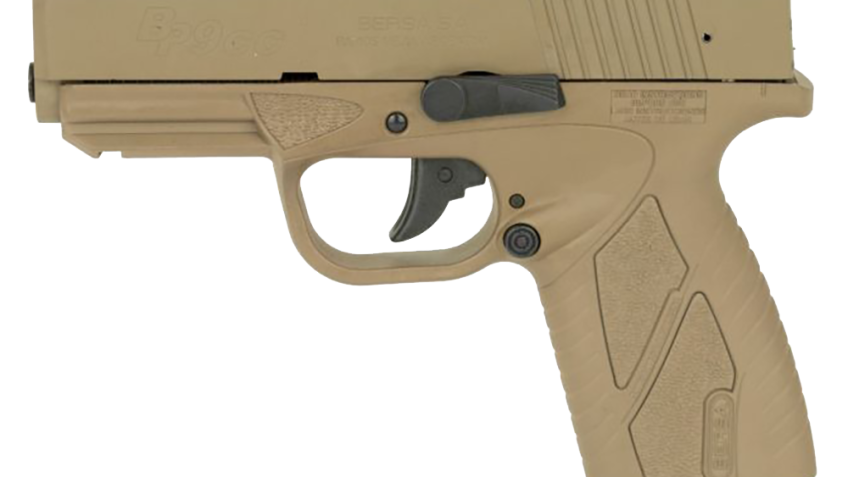 Bersa Bpcc, Bersa Bp9fdeccbp Cc 9mm Matte W/fde Frame   8rd