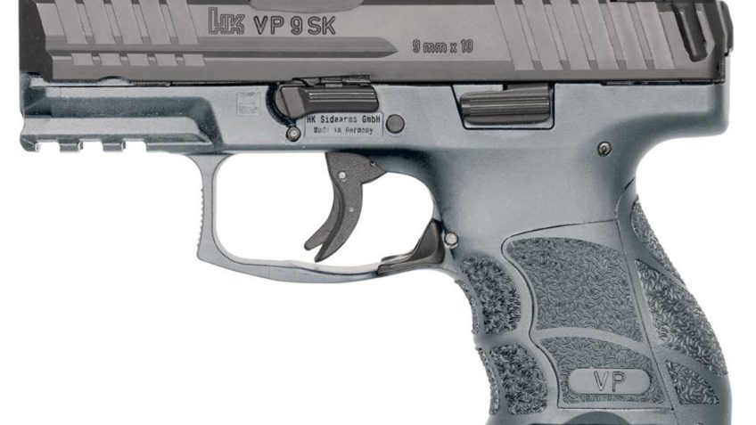 HK VP9SK SUBCOMPACT 9MM 3.39" 10RD GREY NS