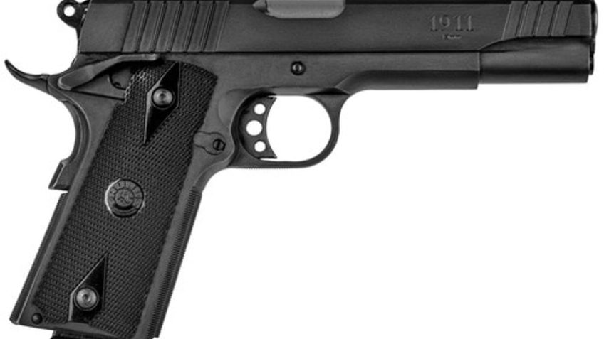 Taurus Full Size 1911 9mm Luger Semi Auto Pistol 5" Barrel 9 Rounds Novak Sights Matte Black Finish