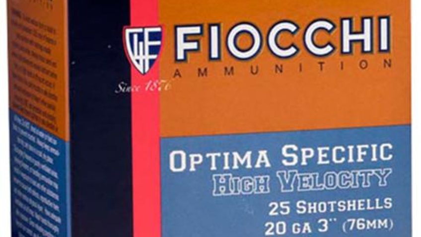 Fiocchi 20ga. 3" 1200fps. – 1 1/4oz. #4 25-pack