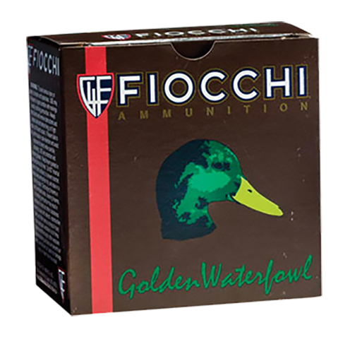 Fiocchi Flyway Steel 12 GA, 3in. 1-1/4oz. #4 Shot – 25 Rounds [MPN: 123SGW4]