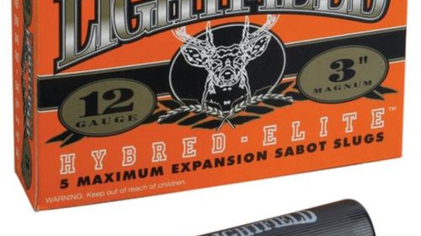 Lightfield Hybred Elite 12 GA, 3in. 1-1/4oz. Sabot Slug Shot – 5 Rounds [MPN: LFE312]