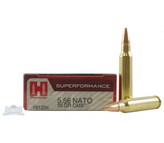 Hornady 5.56 NATO 55 Grain GMX SPF-20 Count