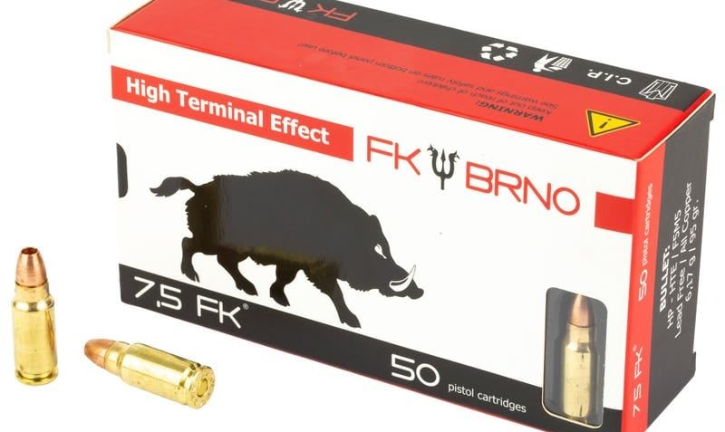 FK BRNO 7.5 FK F5/HTE Ammunition 50rds 95gr