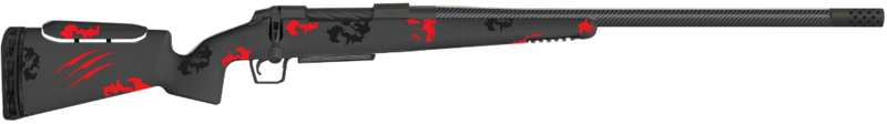 Fierce Firearms Twisted Rival, 7mm-08 Remington 22" 4+1 Blackout Camo