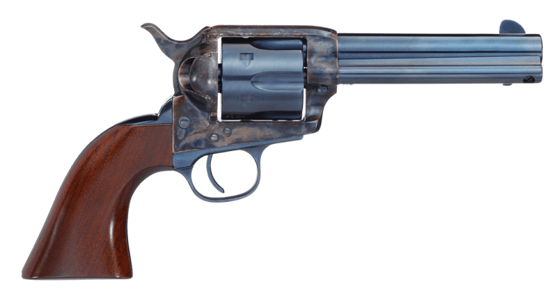 TAYLORS AND COMPANY UBERTI 1873 CATTLEMAN .45 LONG COLT 4.75" 6RD CHARCOAL BLUE WALNUT