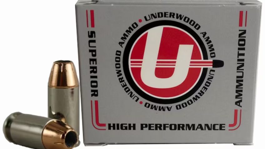 Underwood Ammunition 45 Super 185 Grain Jacketed Hollow Point Box of 20