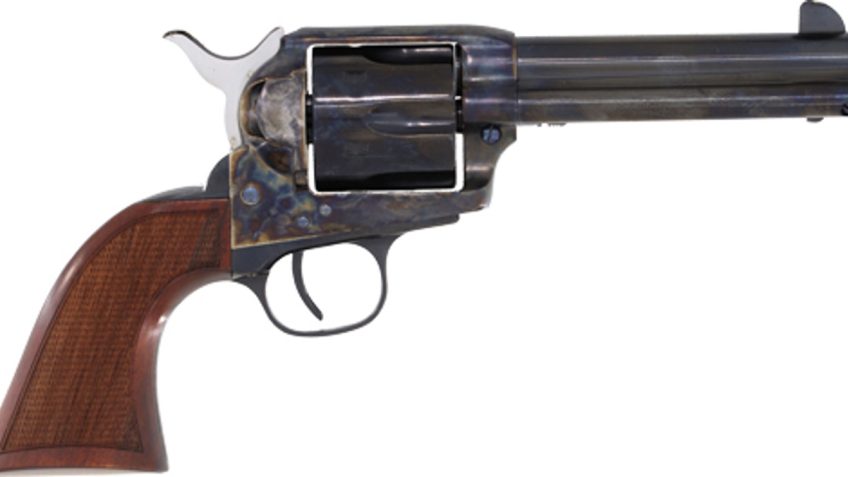 Cimarron Arizona Ranger 45 Long Colt 4.75" 6rd Checkered Walnut