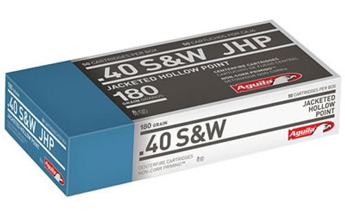 Aguila 40sw 180gr Jhp 50/box