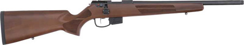 Anschutz 1761 Hb 17hmr 18" Tb – Blued/walnut Classic 2-stg